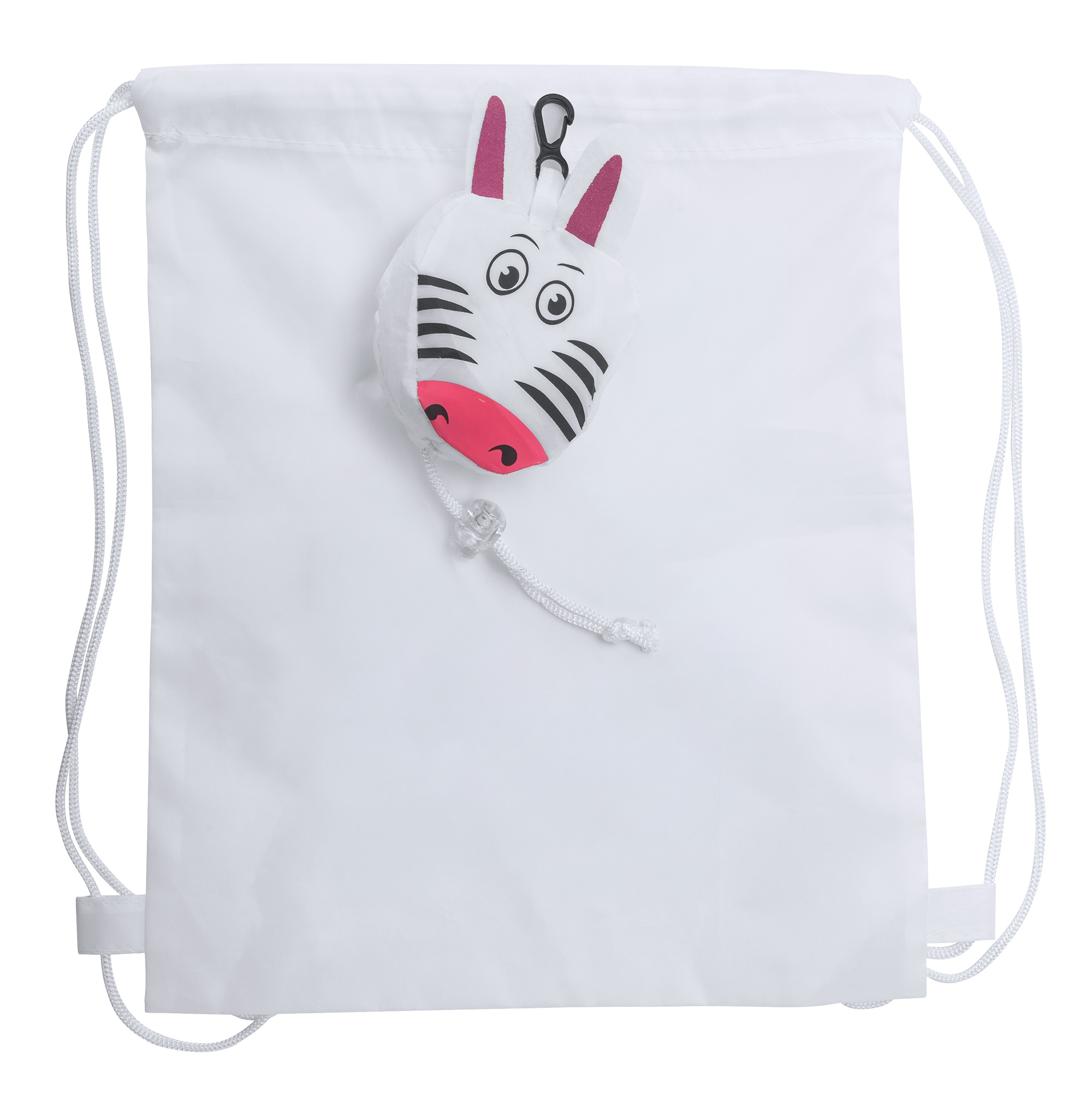Área de personalización: En la esquina de la bolsa