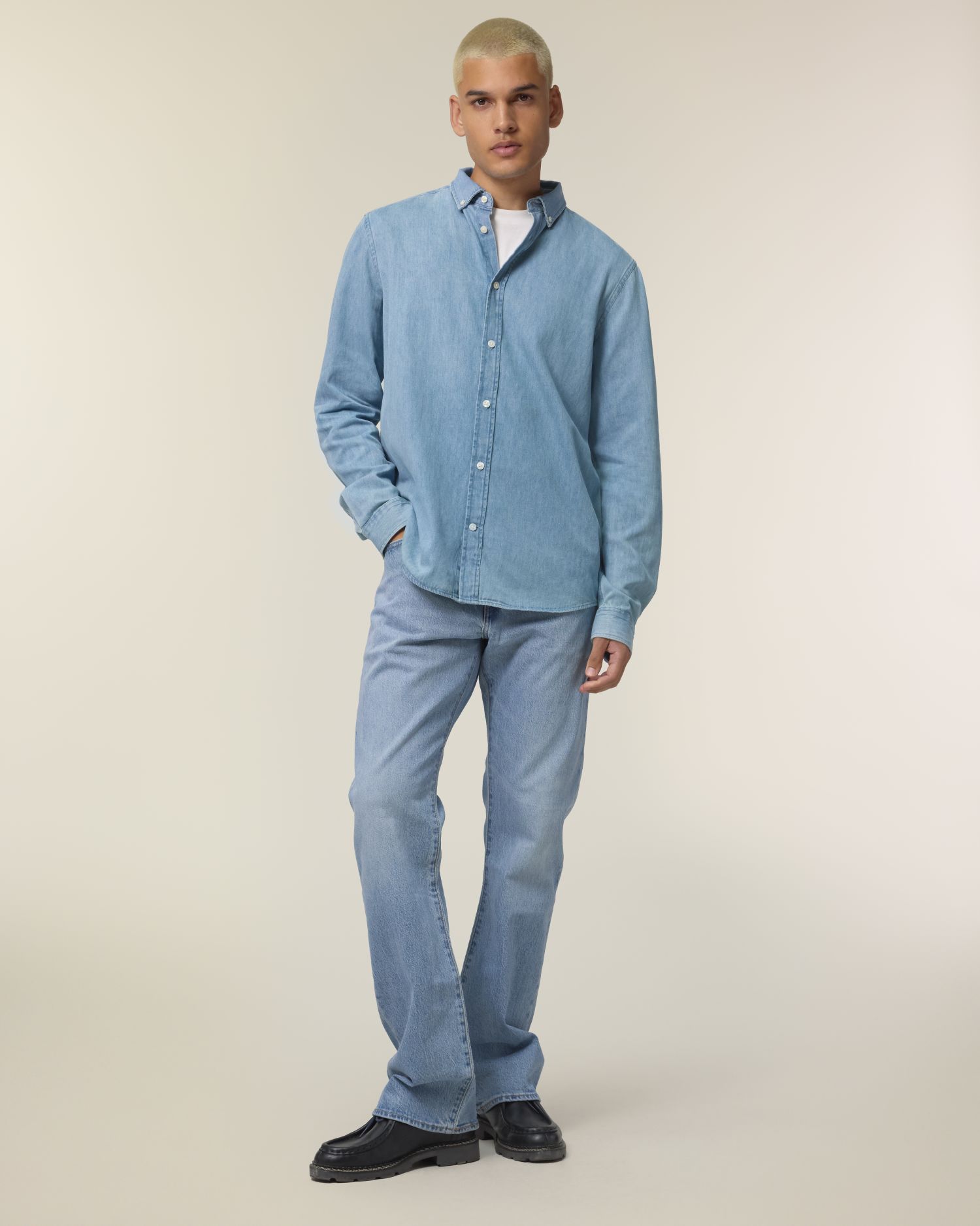 Camisa Stanley Denim personalizada - Stanley/Stella