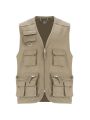 Chaleco Laboral personalizado color beige