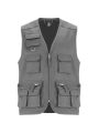 Chaleco Laboral personalizado color gris