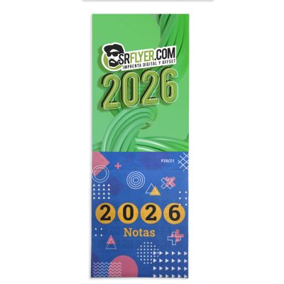 Calendarios con faldilla 2026 para nevera con imán