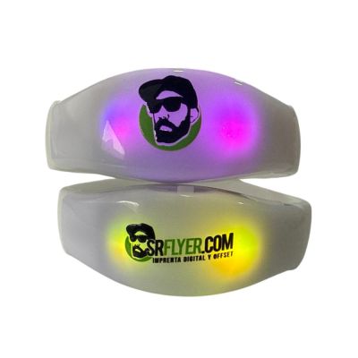 Pulseras led personalizadas