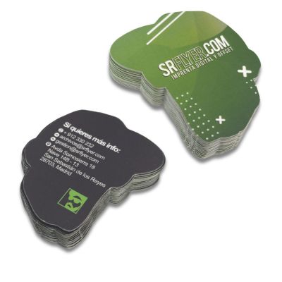 Tarjetas de visita troqueladas