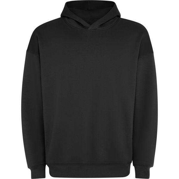 Sudaderas con capucha oversize otto color negro