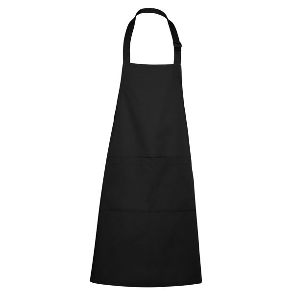 delantal negro