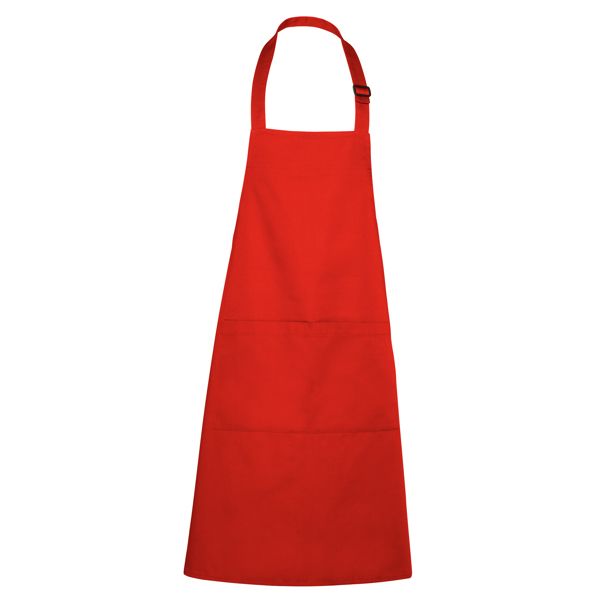 delantal rojo
