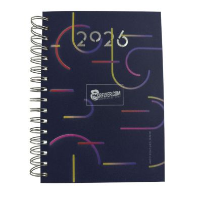 Agenda 2026 personalizada con anillas