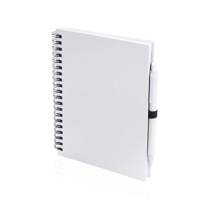Set de libreta y bolígrafo Koguel personalizado