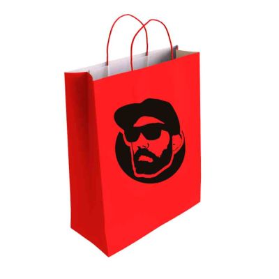 Bolsas de papel de colores 