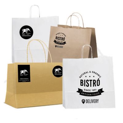 bolsas papel take way 