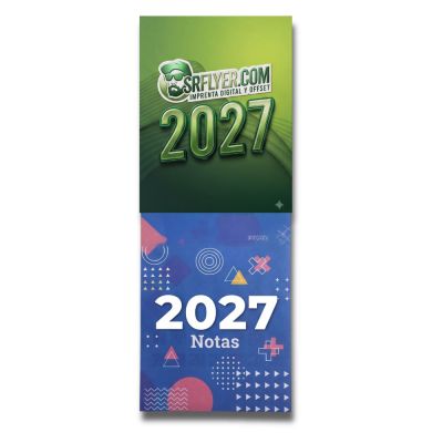 Calendarios con faldilla 2027 para nevera con imán