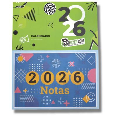 Calendarios con faldilla 2026