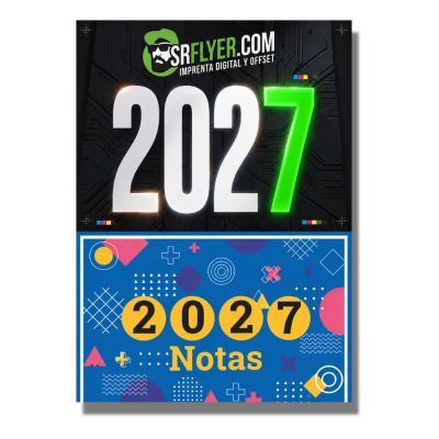Calendarios con faldilla 2027 en catalán