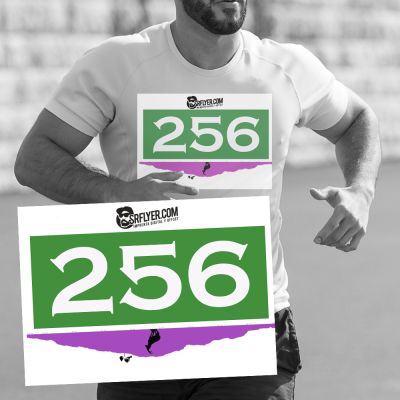 Dorsales para carreras