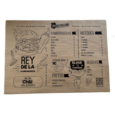 Manteles papel kraft