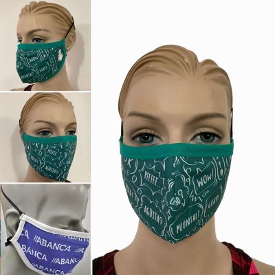 Mascarillas personalizadas de tela doble capa
