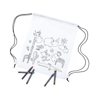 Mochilas infantil para colorear personalizadas