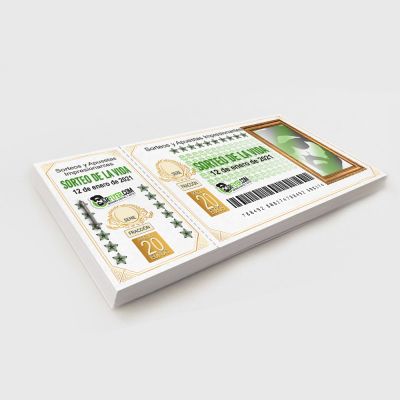 Papeletas para Sorteos y Rifas