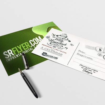 Tarjetas postales impresas