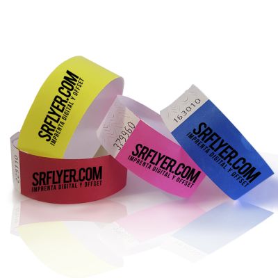pulseras tyvek 