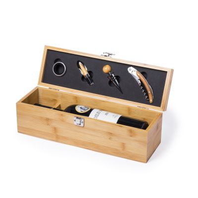Set de Vino de Corcho Personalizado Boriax