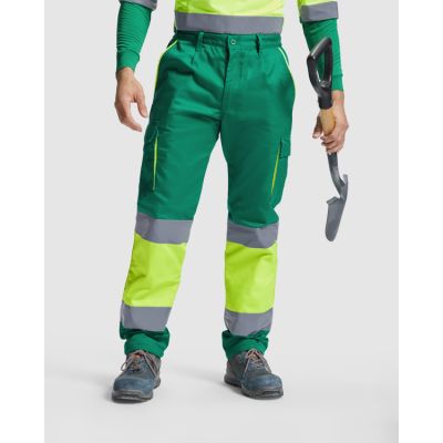 Pantalón de alta visibilidad Roly Enix multibolsillos con forro polar personalizado