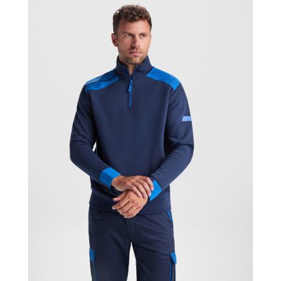 Sudaderas Roly Maverick media cremallera personalizadas