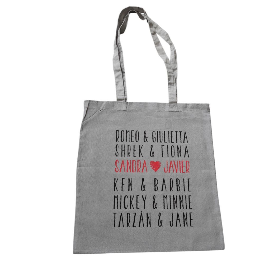 Bolsas tela colores personalizadas