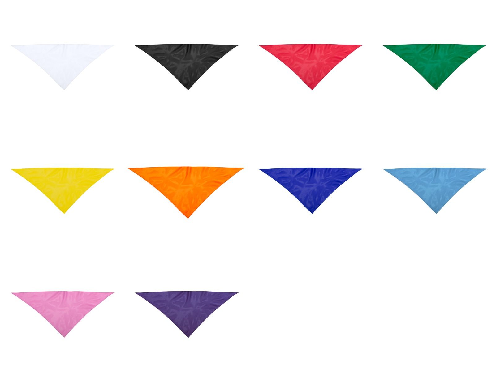 Colores pañoletas personalizadas