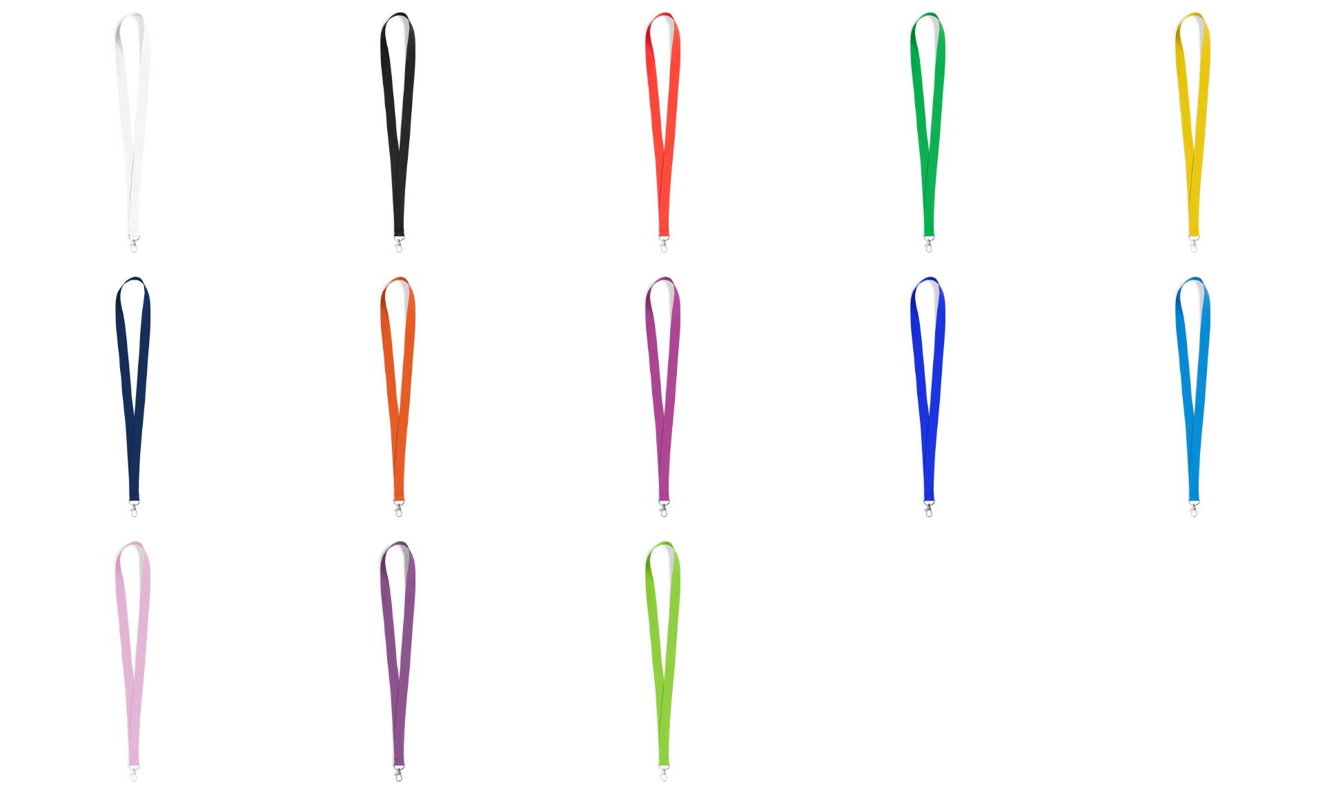 Lanyards sin personalizar