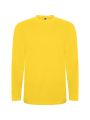 camiseta manga larga extreme amarillo