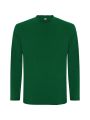 camiseta manga larga extreme verde botella