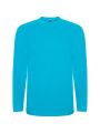 camiseta manga larga extreme turquesa
