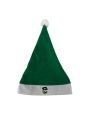 gorro de navidad verde personalizado