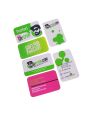 Tarjetas de visitas con esquinas redondeadas