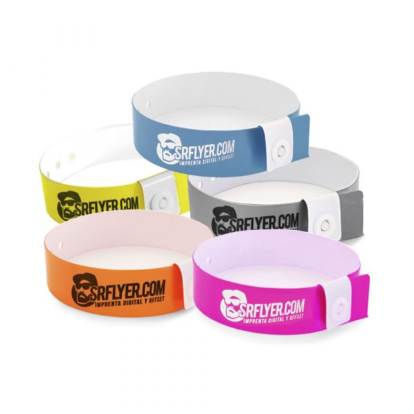 Pulseras De Vinilo Para Los Mejores Eventos | Srflyer