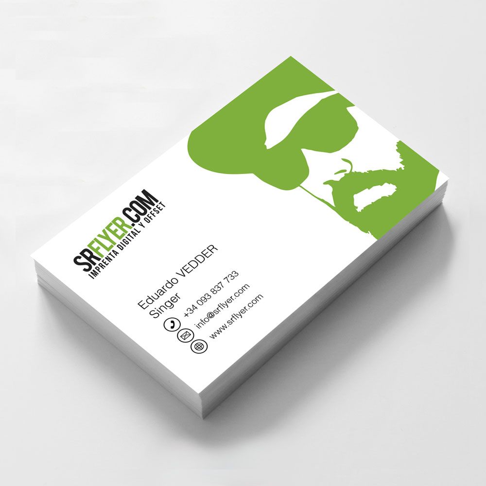 Tarjetas de visita personalizadas sr flyer