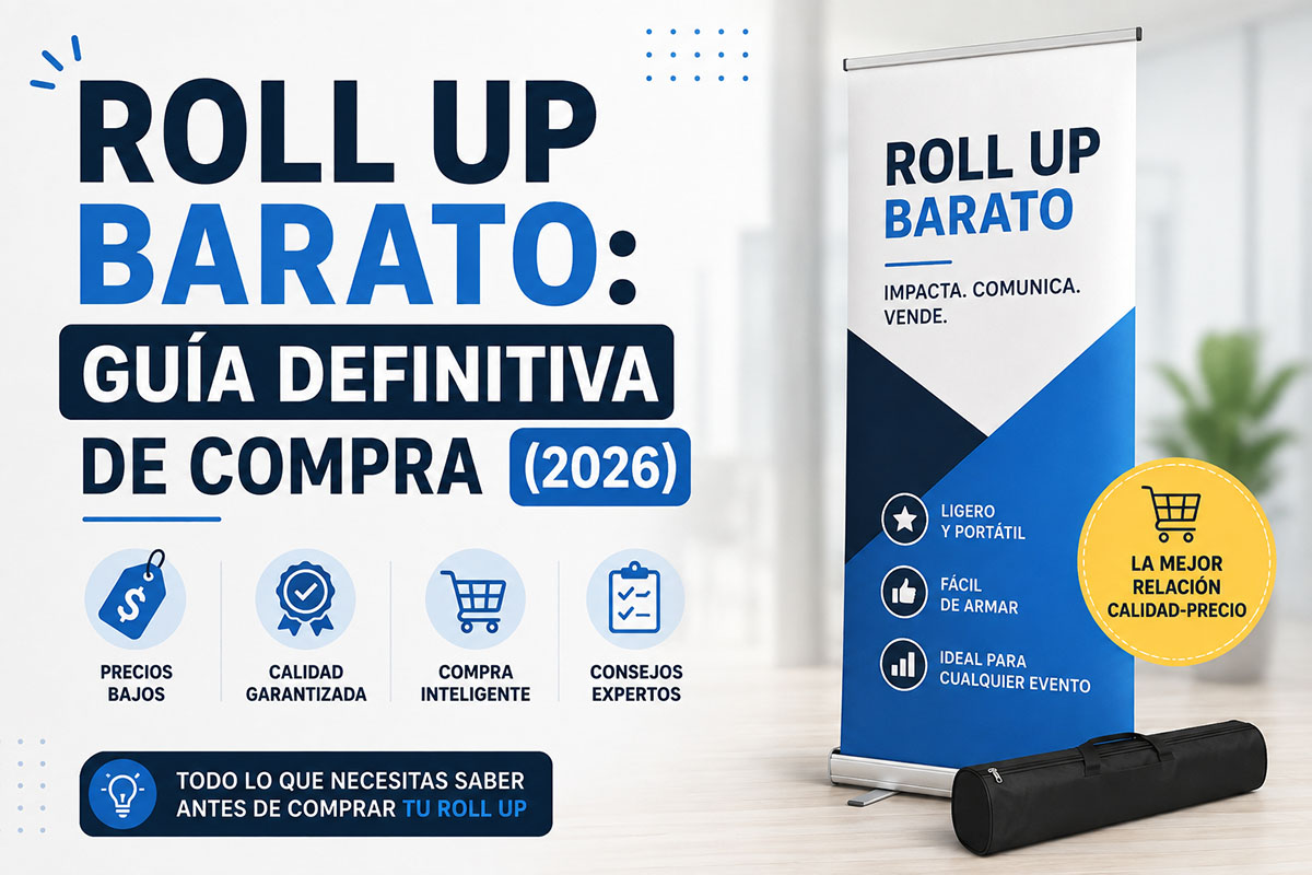 Roll Up Barato: Guía Definitiva de Compra (2026)