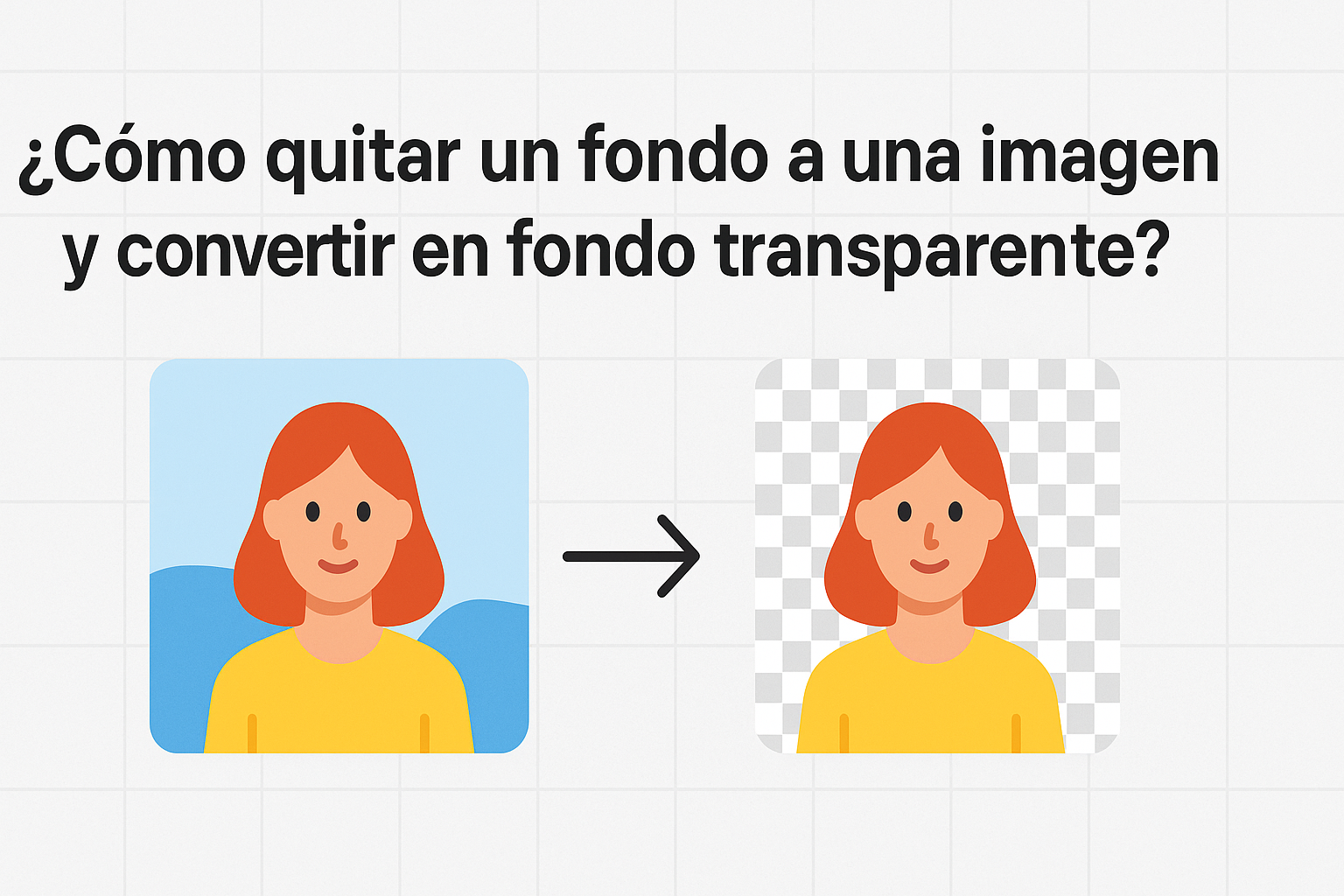 ¿ Como quitar un fondo a una imagen y convertir en fondo transparente? 