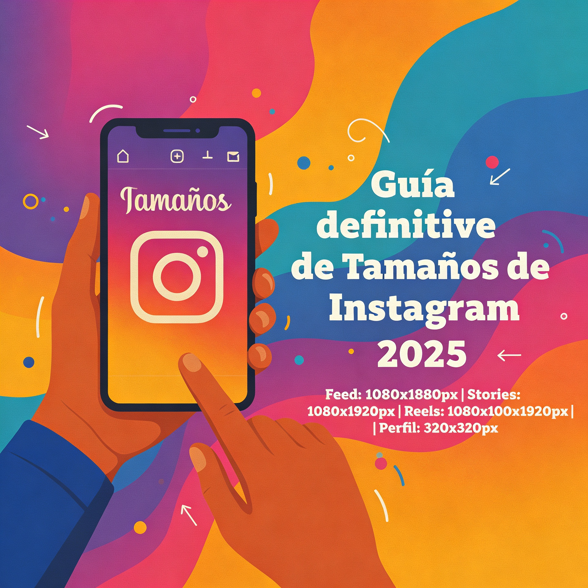 Guía definitiva de tamaños de Instagram (2025)