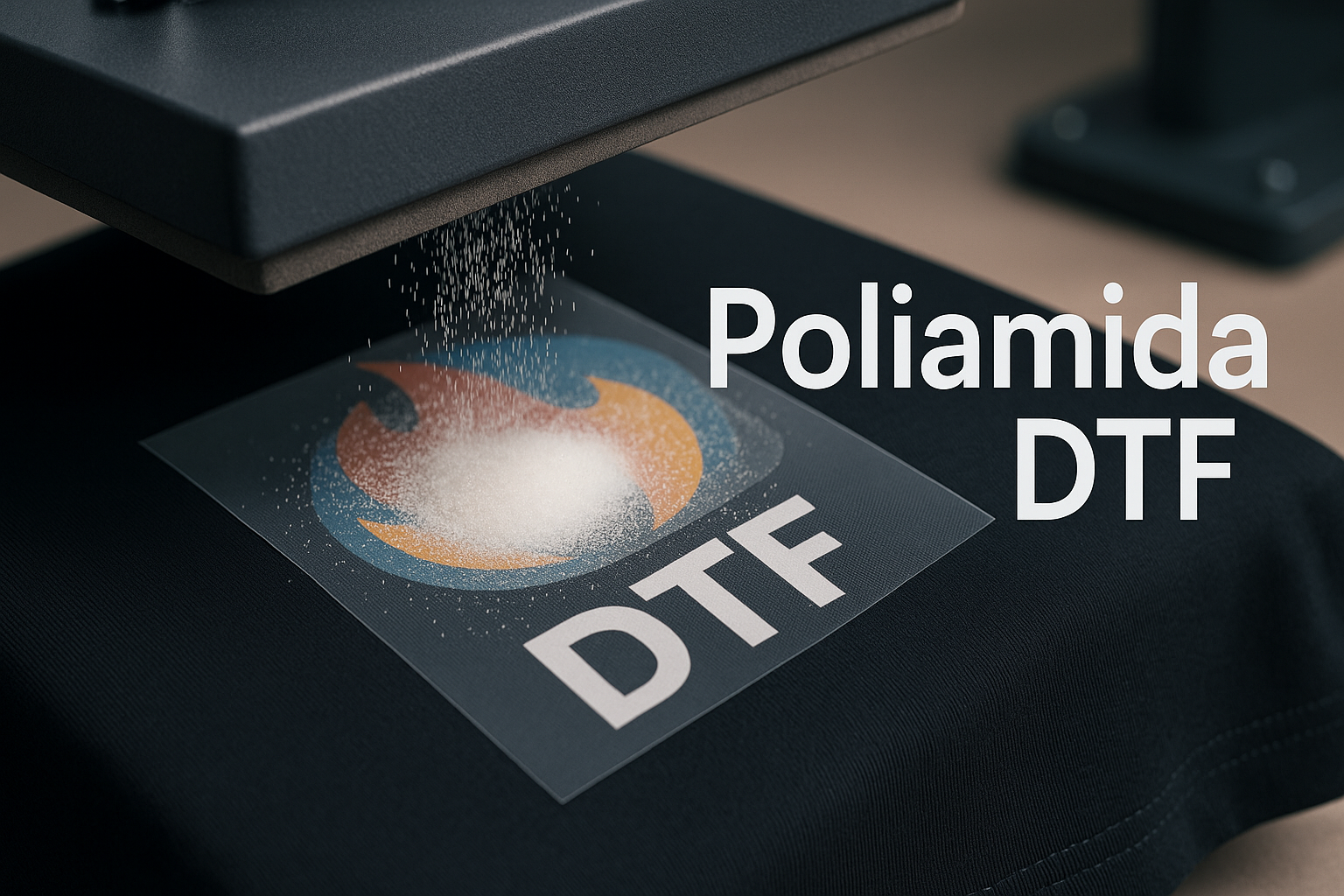 Poliamida en la personalización textil con DTF