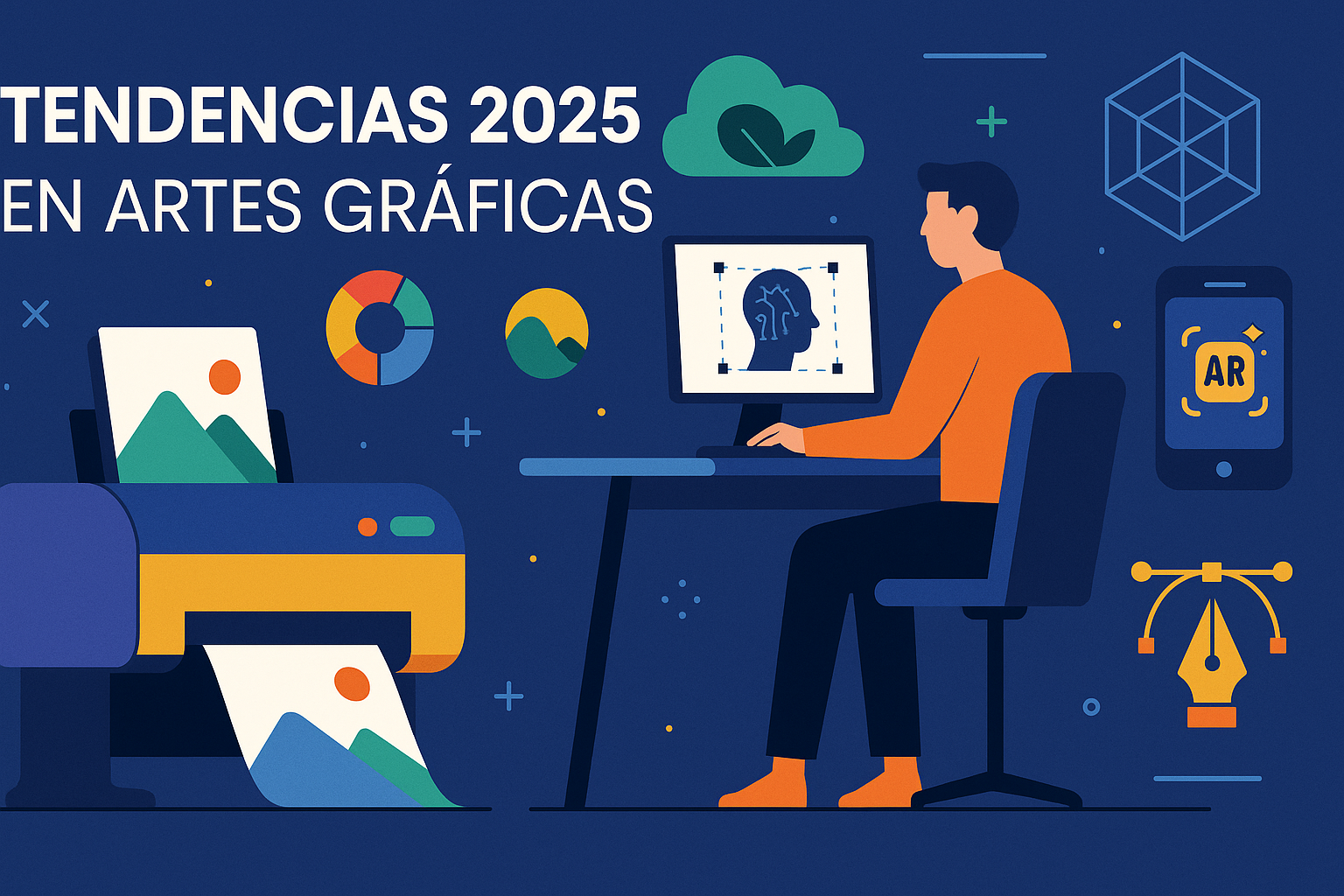 Tendencias 2025 en Artes Gráficas