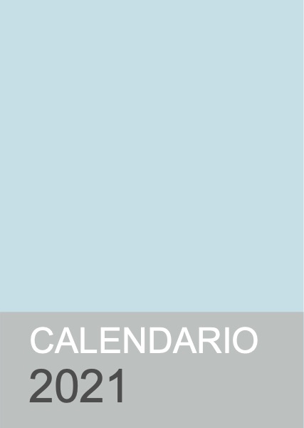 Plantilla calendario pared A3 mensual