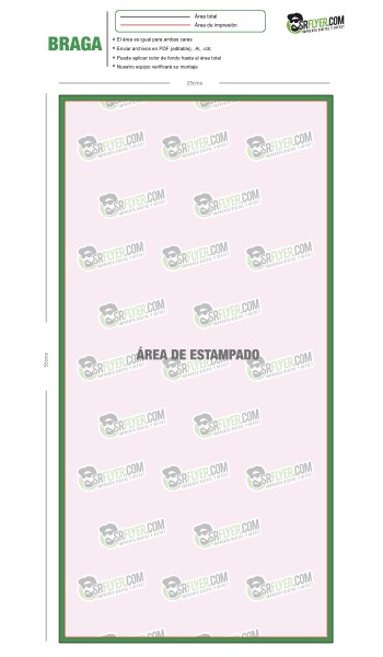 Plantilla Braga de cuello - vista previa