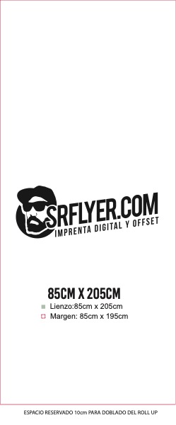 Plantilla Roll-up estándar - vista previa