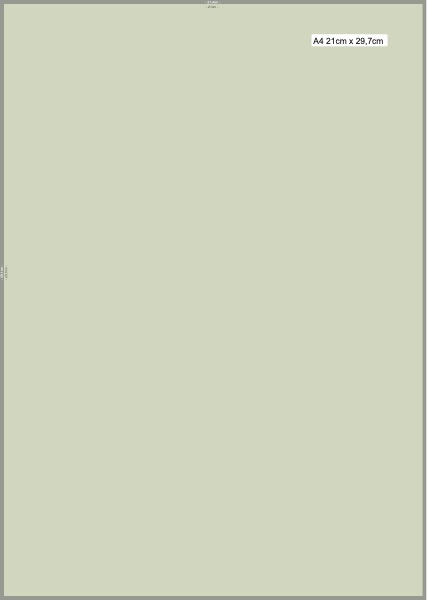 Plantilla Hojas de cartas A4 - vista previa