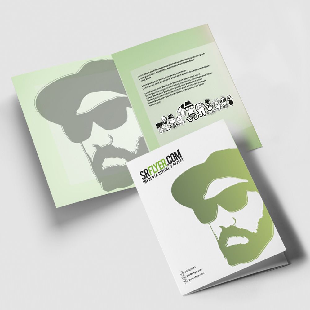 Plantillas para diseñar Dipticos